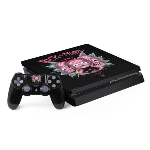 Adult Swim Rick and Morty Split Head Rick PlayStation PS4 Skins